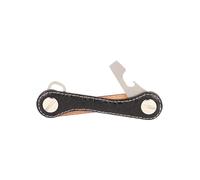 Keykeepa Leather Estuche para llave Piel natural 9.5 cm negro