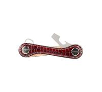 Keykeepa Leather Estuche para llave Piel natural 9.5 cm rojo