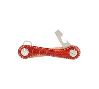 Keykeepa Leather Estuche para llave Piel natural 9.5 cm rojo
