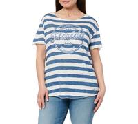 KEYLARGO Camiseta de Mujer WT Florida Round, Marina De Guerra (2207), L