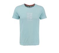 KEYLARGO Klwest Side Round Camiseta, Azul Claro (1216), 3XL Hombres