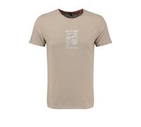KEYLARGO Klwest Side Round Camiseta, Beige (1004), XL Hombres