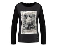 KEYLARGO Sporty Round Camiseta, Negro (1100), L Mujeres