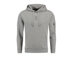 KEYLARGO Sudadera con Capucha Klmembership para Hombre, Grey Mel. 1105 cm, XXL