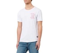 KEYLARGO What Round Camiseta, Blanco (1000), M Hombres