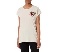 KEYLARGO WT Belle Round Camiseta, Beige (1004), S Mujeres
