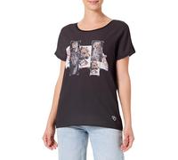 KEYLARGO WT Wildlife Round Camiseta, Negro (1100), L Mujeres