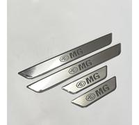 KEYLEON 4 Piezas De Coche Tiras De Umbral para MG, Acero Inoxidable ProteccióN De Pedal Umbral ProteccióN Protector de Umbral de Puerta Antidesgaste,A