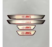 KEYLEON 4 Piezas De Coche Tiras De Umbral para MG, Acero Inoxidable ProteccióN De Pedal Umbral ProteccióN Protector de Umbral de Puerta Antidesgaste,B