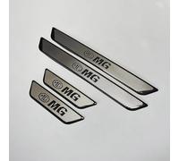 KEYLEON 4 Piezas De Coche Tiras De Umbral para MG, Acero Inoxidable ProteccióN De Pedal Umbral ProteccióN Protector de Umbral de Puerta Antidesgaste,C