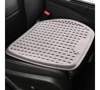 KEYLEON Cojín de Asiento de Coche para Fiat Nuova Tipo 5P/SW a Partir de 2016, Diseño de Panal Cojín de Asiento de Gel Almohada Antideslizante para Sentarse,Silver Gray
