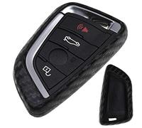 KEYLESS Carcasa Suave de Carbono Funda Protectora Llave del Coche sin Llave Compatible con BMW X5 F15 X6 F16 2 F45 F46 X1 F48 X3 G01 X4 G02