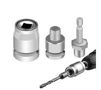 Keyless Drill Chuck - Alloy Steel, Electric Hammer Adapter, Durable Quick Change Design | Secure Firm Grip, Power Tools Conversion, Drill Chuck Replacement For Automotive, Construction, Industrial