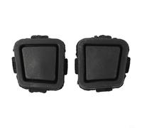 Keyless Go - Botón de bloqueo de manija exterior de puerta, 2 piezas, cubierta de botón de manija exterior, cubierta de botón de manija de puerta, para Mercedes-Benz W211 C209 W219 W251