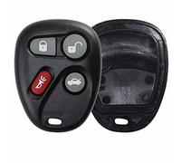 KeylessOption Just the Case Keyless Entry Remote Key Fob Shell - Black by KeylessOption