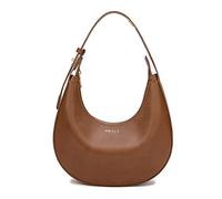 Keyli Bolso de hombro elegante casual monederos de embrague para mujer 3 maneras ajustar correa bolsos con cierre de cremallera, Camello