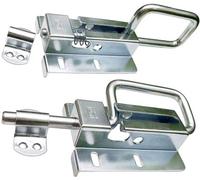 Keymet Pestillo de puerta de acero plata galvanizado 120/12 (1)