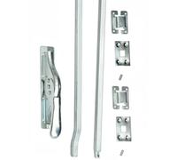 keymet Riegel de Puerta y Tor, Barra 14, Galvanizado, Plata