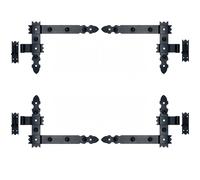 KeyMet WINKELBAND Bisagra Esquinera Para Puertas Negro 5 cm 300-800