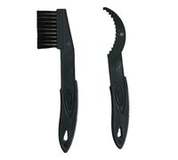 keynoyin Arandela de cadena autopropulsada para bicicleta de montaña, herramienta de limpieza de mantenimiento de cadena de volante, color negro