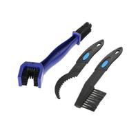 keynoyin Limpiador de cadena de bicicleta, herramienta de mantenimiento de piezas de bicicleta de montaña, cepillo grande + cepillo de tres piezas