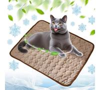 KeyoGoS 2025 New Dog Cooling Mat, 2025 New Auto Cooling Pad Dogs and Cats, No Need to Refrigerate Gold Freeze for Dogs Ca TS in Hot Summer (A,XL 100 x 70 cm)
