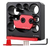 Keyohome Kit de 6 piezas de plantilla para hacer clavijas, métrico de 8 mm a 20 mm, ajustable con hoja de carburo, taladro eléctrico, clavija de fresado, varilla redonda, herramienta auxiliar para