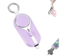Keypact Duo, Cargador portátil con llavero for iPhone, Cargador Keypact Duo, Keypact Duo - Power Bank portátil 2 en 1 con llavero, Power Bank móvil de emergencia Conector telescópico 2 en 1 ( Color :