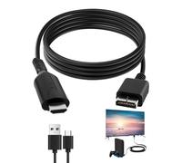 KeyQueen Adaptador PS1/PS2 a HDM, 39,3 Pulgadas Cable de PS2/PS1 a HDM Adaptador Convertidor multifunción de Video 720P/1080P para Consola de Juegos HDTV Monitor Plug and Play