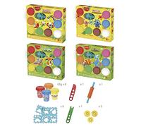 Keyroad-KR972269 Arcilla de modelar en Colores básicos con Accesorios de Masa, Mezcla, Paquete de 20 (KR972269)