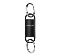 KeySmart MagConnect Pro - Llavero magnético para bolso, llaveros para llaves de coche, llavero desmontable de liberación rápida, negro (1-Pack), 1 pack
