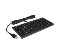 Keysonic ACK-3401U - Mini teclado con cable USB ultracompacto con función completa