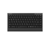 Keysonic Compatible Tastatur ACK-595 C+, Softskin - Schwarz