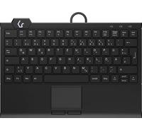 KeySonic KSK-5210ELU (DE) (60948) con cable • USB • Membrana Key Switch • QWERTZ • LED • Negro
