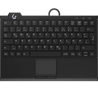 KeySonic KSK-5210ELU (DE) (60948) con cable • USB • Membrana Key Switch • QWERTZ • LED • Negro