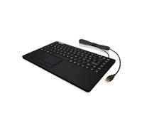 KeySonic KSK-5230 in (US) RF inalámbrico QWERTY Inglés Negro - Teclado (USB, Hogar, Interruptor de membrana, QWERTY, Inglés, Alámbrico)
