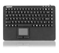 KeySonic KSK-5230 in (US) RF inalámbrico QWERTY Inglés Negro - Teclado (USB, Hogar, Interruptor de membrana, QWERTY, Inglés, Alámbrico)