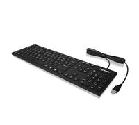 Keysonic ksk-8030 in (ch) teclado industrial usb qwertz suizo negro