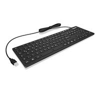 Keysonic ksk-8030 in (uk) teclado industrial usb qwerty inglés del re