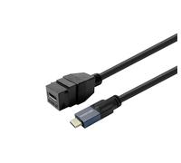 Keystone black usb-c female