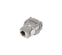 Conector keystone lanberg rj45 cat.6a ftp 180 toolless