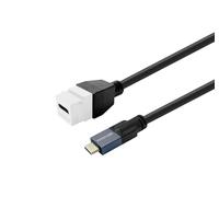 Keystone white usb-c female