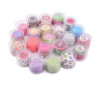 Keysui 100PZ Pirottini Carta per Muffin Cupcake Torte Dolce Forno Decorazione Baking Cup