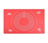 Keyubria Alfombrilla de silicona para cocinar,Revestimientos antiadherentes para ar con medición - Utensilios de cocina Encimera Bandeja para hornear para galletas de pastelería de de fondant