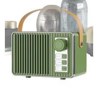 Keyubria Altavoz Portátil Equipo De Entretenimiento Recargable Retro 5W | Altavoz Musical Inalámbrico Portátil Para Fiesta en la Playa, Salón, Viaje en Autocaravana, Barbacoa, Pícnic,