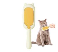 Keyubria Cepillo removedor de pelo de mascotas - Herramientas de aseo para gatos | Cepillo ergonómico de aseo de animales, suministros de limpieza de ropa para adultos, familiares y amigos