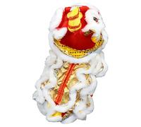 Keyubria Disfraz De Danza del León Chino para Perro,Ropa de Fiesta para Mascotas - Vestimenta para Vestir A Tu Perro,para Dueños De Mascotas Y Amantes De Animales, Fiestas con Tema del Año Nuevo