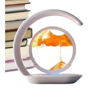 Keyubria Estación De Carga - Arte De Paisaje De con Iluminación Dinámica,Soporte para Cargador Inalámbrico - para Mesa Noche Baño Hogar Sensorial Meditación Oficina Dormitorio