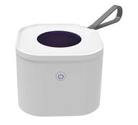 Keyubria Estuche Limpiador Uv Para Protector,Caja UVC para Ortodoncia con Luz Ultravioleta - Estuche De Almacenamiento Para Protector Bucal Y Chupete Nocturno Viaje Baño