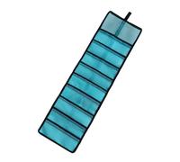 Keyubria Fundas para Señuelos De Pesca | Organizador Enrollable Impermeable Y Protector con 10 Bolsillos - Porta Señuelos De Pesca Y Rollo De Almacenamiento De Aparejos - para Agua Salada, Orilla,